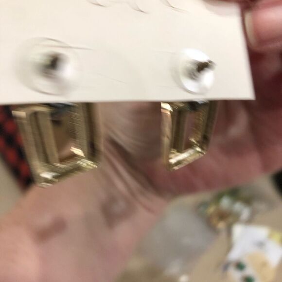 Vintage Geometric Statement Dangle Earrings (a)88 - Picture 8 of 8